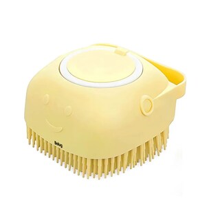 Foto 1 | Foto 1 | Cepillo Silicona Con Dispensador De Shampoo Belug, Amarillo