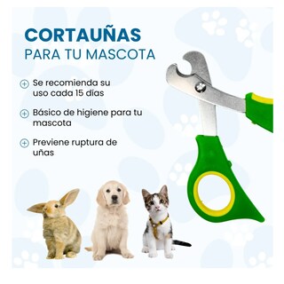 Foto 3 | Foto 3 | Kit Cepillo Y Tijeras Mascota 7pz Belug  Colores
