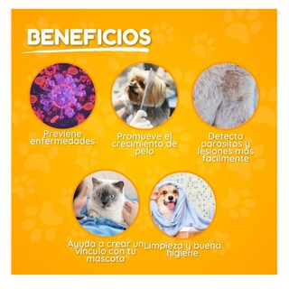 Foto 4 | Foto 4 | Kit Cepillo Y Tijeras Mascota 7pz Belug  Colores