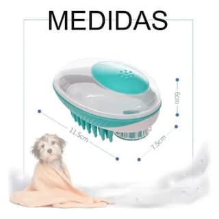 Foto 7 | Foto 7 | Cepillo Dispensador Jabón Para Baño Mascotas Perros