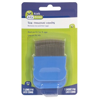 Foto 2 | Foto 2 | Comb Ezy Dose Kids Para Piojos Y Huevos De Acero Inoxidable Paquete De 2 - Venta Internacional.