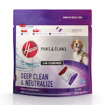 Solución De Limpieza De Alfombras Hoover Paws & Claws Clean Packs - Venta Internacional.