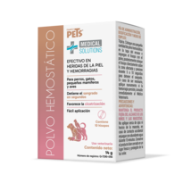 Medical Solutions Polvo Hemostático Para Detener Sangrado Para Mascotas Con 14 Gramos