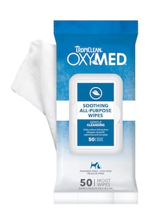 Foto 1 | Foto 1 | Toallitas Tropiclean Oxymed Soothing Allover Para Gatos Y Perros, 50 Unidades - Venta Internacional.