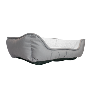 Foto 2 | Foto 2 | Cama de Peluche para Mascotas Fancy Pets color Gris con Blanco