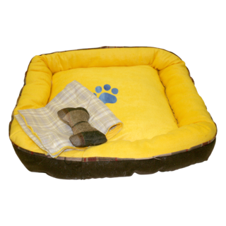 Foto 1 | Foto 1 | Cama para Mascotas Fancy Pets Multicolor Grande con Frazada y Juguete