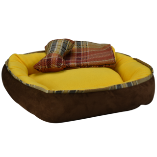 Foto 1 | Foto 1 | Cama Chica para Mascota con Frazada y Juguete Fancy Pets color Amarillo