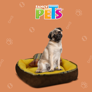 Foto 3 | Foto 3 | Cama Chica para Mascota con Frazada y Juguete Fancy Pets color Amarillo