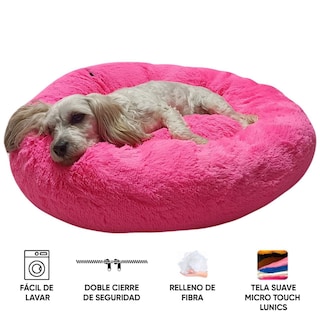 Foto 6 | Foto 6 | Cama para Mascotas Lunics color Rosa Mediana Confortable Antiestrés