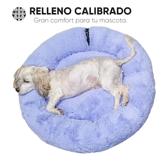 Foto 4 | Foto 4 | Cama para Mascotas Lunics color Púrpura Chica Confortable Antiestrés