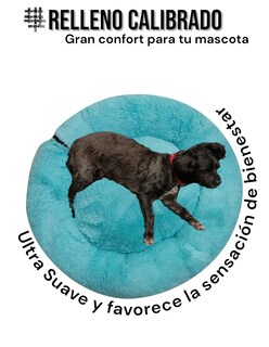 Foto 4 | Foto 4 | Cama para Mascotas Lunics color Verde Chica Confortable Antiestrés