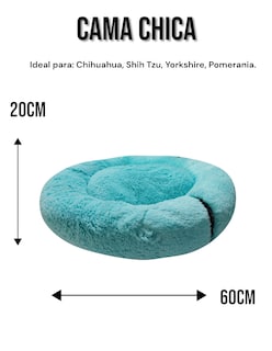Foto 5 | Foto 5 | Cama para Mascotas Lunics color Verde Chica Confortable Antiestrés