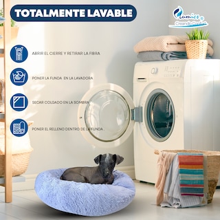 Foto 7 | Foto 7 | Cama para Mascotas Lunics color Púrpura Grande Confortable Antiestrés
