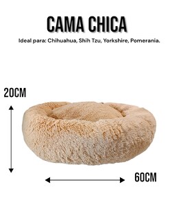 Foto 5 | Foto 5 | Cama para Mascotas Lunics color Beige Chica Confortable Antiestrés