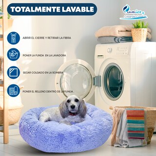 Foto 7 | Foto 7 | Cama para Mascotas Lunics color Púrpura Mediana Confortable Antiestrés