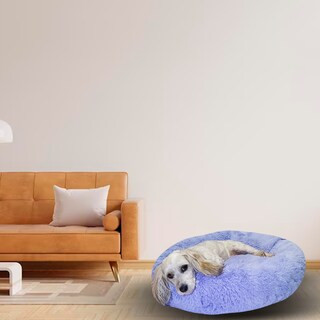 Foto 8 | Foto 8 | Cama para Mascotas Lunics color Púrpura Mediana Confortable Antiestrés