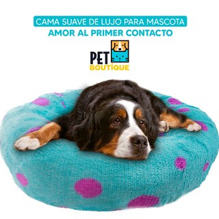 Foto 2 | Foto 2 | Cama Monster Anti-estrés Para Perro Tv Ofertas Pet Boutique Color Azul Con Base Antideslizante