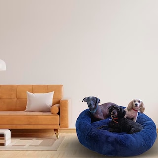 Foto 8 | Foto 8 | Cama Anti Estrés Lunics Azul Jumbo para Mascotas