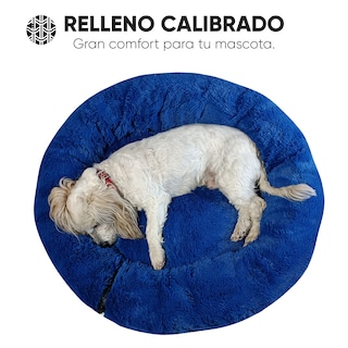 Foto 4 | Foto 4 | Cama Antiestrés Lunics CA-ANCHAZR color Azul Rey Chica