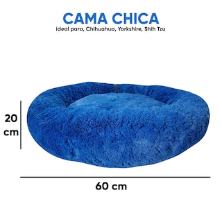 Foto 5 | Foto 5 | Cama Antiestrés Lunics CA-ANCHAZR color Azul Rey Chica