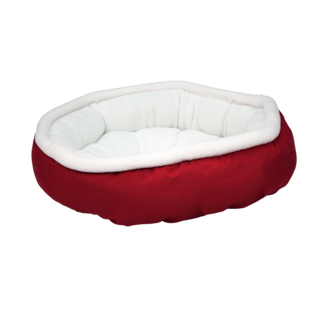Foto 1 | Foto 1 | Cama Fancy Pets Micro Bicolor para Mascota Tamaño Pequeño color Vino