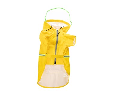 Foto 1 | Foto 1 | Impermeable con Banda Reflejante y Zipper Pet's Life PP112 color Amarillo 3XL