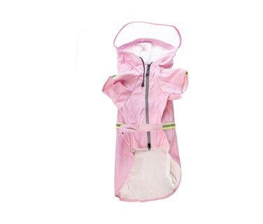 Foto 1 | Foto 1 | Impermeable con Banda Reflejante y Zipper Pet's Life PP115 color Rosa 2XL
