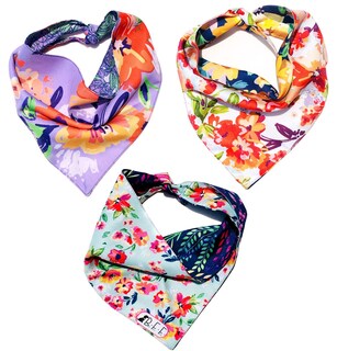 Foto 2 | Foto 2 | Bandanas Para Perros Set De 3 Piezas Talla Mediana - Acuarella