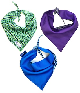 Foto 2 | Foto 2 | Bandanas para Perros Set de 3 Piezas Talla Mediana - Grecas