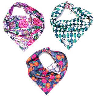 Foto 1 | Foto 1 | Bandanas Para Perros Set De 3 Piezas Talla Mediana - Bordado