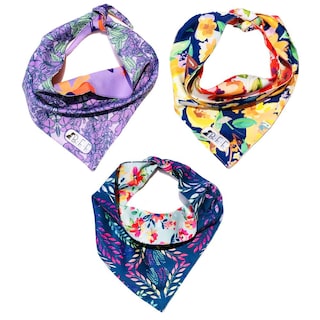 Foto 1 | Foto 1 | Bandanas Para Perros Set De 3 Piezas Talla Chica - Acuarella Multicolor