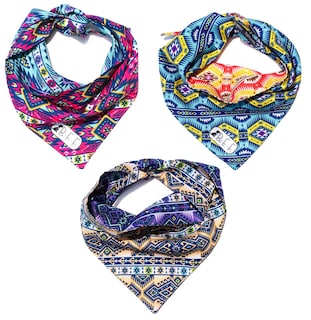 Foto 1 | Foto 1 | Bandanas Para Perros Set De 3 Piezas Talla Mediana - Azteca