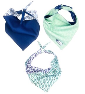 Foto 2 | Foto 2 | Bandanas Para Perros Set De 3 Piezas Talla Mediana - Bosque