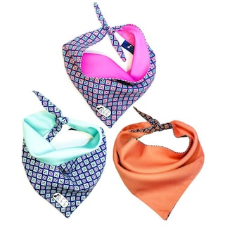 Foto 1 | Foto 1 | Bandanas Para Perros Set De 3 Piezas Talla Chica - Ajedrez Rosa Color Rosa