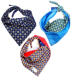 Foto 1 | Foto 1 | Bandanas Para Perros Set De 3 Piezas Talla Grande - Ajedrez Rojo