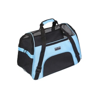 Foto 1 | Foto 1 | Bolsa Plegable para Transporte de Mascota más Almohadilla Felpa color Azul