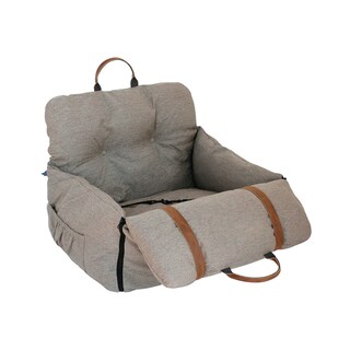Foto 7 | Foto 7 | Asiento de Viaje par Mascotas Tv Ofertas color Gris 2 en 1 Convertible a Cama