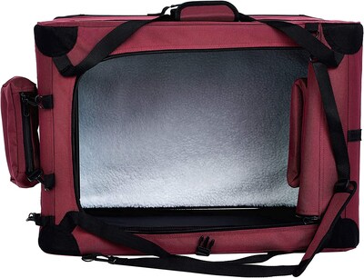 Foto 4 | Foto 4 | Transportadora Plegable AmazonBasics 12002-26rd Portátil Suave para Mascotas