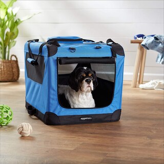Foto 5 | Foto 5 | Transportadora Plegable AmazonBasics 12002-26be Portátil para Mascotas