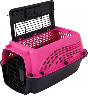 Foto 2 | Foto 2 | Transportadora Pet Mate 21227 Rosa 2 Puertas para Perros