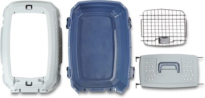Foto 5 | Foto 5 | Transportadora de Viaje AmazonBasics 6009-M de 2 Puertas para Perros