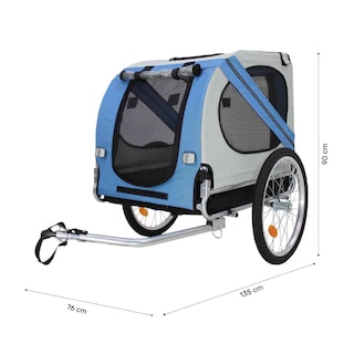 Foto 4 | Foto 4 | Remolque Carreola Para Bici Mascota Perro Medianos Grandes Azul