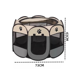 Foto 4 | Foto 4 | Casa Corral Portátil Para Mascota Eo Safe Imports Esi-14503 Gris