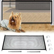 Puerta Protectora De Seguridad Huoguo Para Casa De Perro, Plegable, 180 X 75 Cm, Nailon - Venta Internacional.