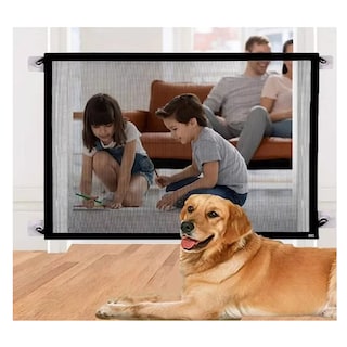Foto 4 | Foto 4 | Puerta Para Perros Mascotas Y Bebes Malla Interior,2 Piezas Eo Safe Imports Esi-20231 Negro