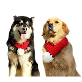 Foto 1 | Foto 1 | Pañuelo Navideño De Lana Con Forma De Saliva Para Perros Medianos Y Grandes - Venta Internacional.