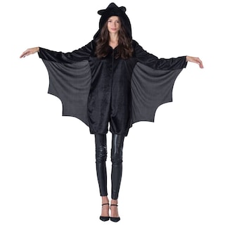 Foto 1 | Foto 1 | Disfraz De Murciélago Dress Up America Para Adultos Para Halloween, Color Negro, Xl - Venta Internacional.