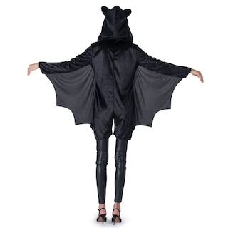 Foto 2 | Foto 2 | Disfraz De Murciélago Dress Up America Para Adultos Para Halloween, Color Negro, Xl - Venta Internacional.