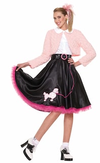Foto 1 | Foto 1 | Costume Forum Sweetheart Rosa Con Chaqueta Blusa Y Falda Encogiéndose De Hombros - Venta Internacional.