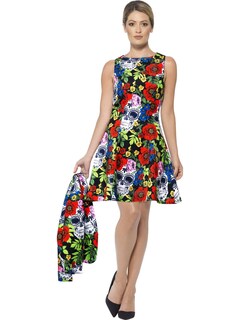 Foto 4 | Foto 4 | Disfraz Del Día De Los Muertos De Smiffys Con Chaqueta Y Vestido - Venta Internacional.